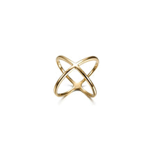 Load image into Gallery viewer, Gold Crossover Ring - Georgina Nicol
