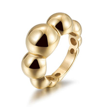 Load image into Gallery viewer, Gold Bubble Ring

