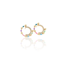 Load image into Gallery viewer, Multicolor Stud Earrings
