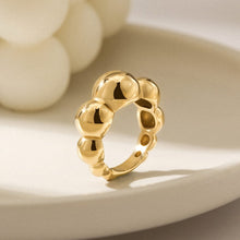 Load image into Gallery viewer, Gold Bubble Ring
