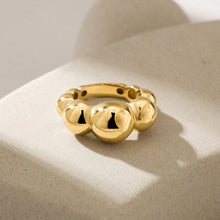 Load image into Gallery viewer, Gold Bubble Ring

