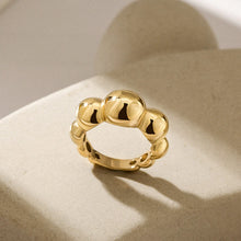 Load image into Gallery viewer, Gold Bubble Ring
