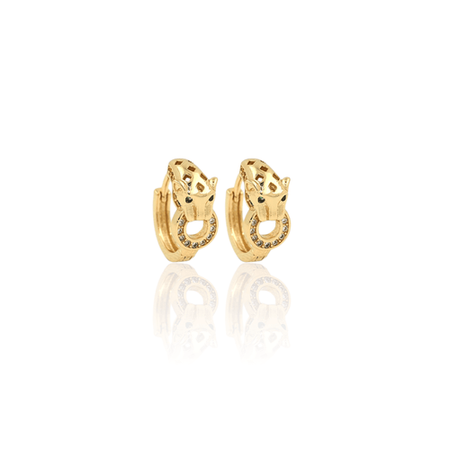 Panther Hoop Earrings - Georgina Nicol